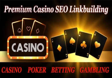 Get 100 High Matrix Casino Niche PBN backlinks Each Link DA 50+ and DR 20+