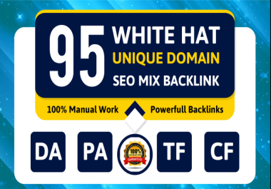 Get 95 Unique SEO Backlinks to fire Your Website Ranking