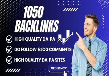 I Will Give 1050 Do follow Blog Comments Backlinks High Quality DA-PA Sites