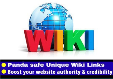 Boost Site Powerful Nich with 3000 Wiki Article Backlinks