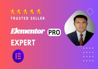 I will design WordPress or woo-commerce websites with Elementor pro