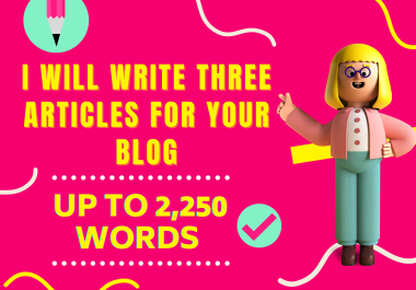 I WILL WRITE THE MOST INTERESTING CONTENT FOR YOUR BLOG,  ATTRACT PEOPLE WITH CREATIVE TOPICS