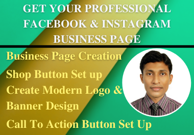 I will set up impressive Facebook business page and Instagram page