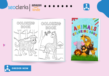 I Will Create Low No Content Book Cover and Interior for Amazon Kdp