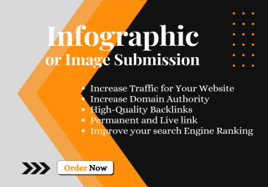 I will do infographic or image submission on 50 photo sharing sites in 24 hours