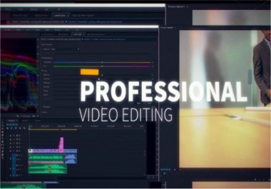 I will do professional video editing for your youtube vlog