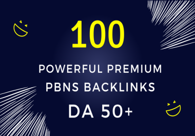 GET 100 Premium Quality PBN Permanent Backlinks Dofollow DA 50+