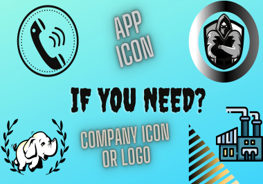 Amazing icons and logo designs for your website or your business