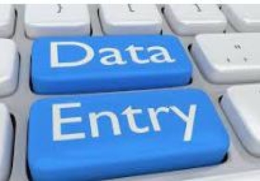 We have best data entry operator team.