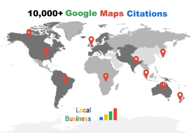 I will do 10,000 google map citations for local SEO