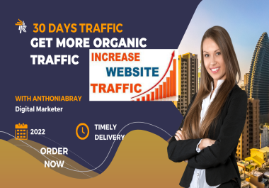 I will drive 80k Human Traffic From Search Engine and Social media