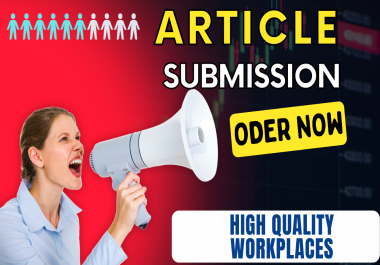 500 ArticIe Submission Contextual Backlinks For Google Rank