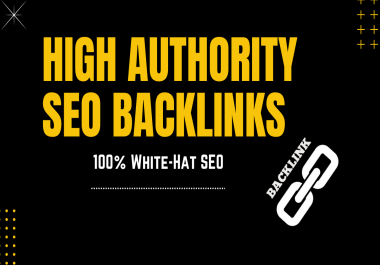 I will provide High Authority SEO Backlinks for Boost your website Ranking