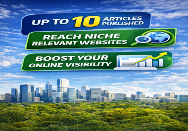 I will provide SEO content publishing for up to 10 articles