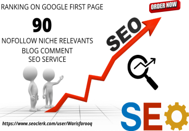 I will create 90 Nofollow Niche Relevants blog comment SEO backlinks