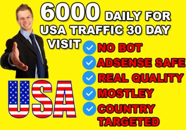 Drive UNLIMITED daily real traffic to your website for 7 Days