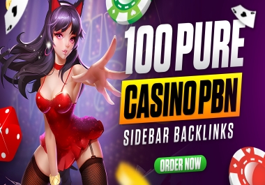 Rank you Thailand,  Indonesian,  Korean Casino,  Poker,  websites 100 Homepage sidebar PBN backlinks
