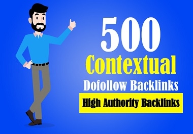 I will do 500 high quality contextual dofollow SEO backlinks white hat link building