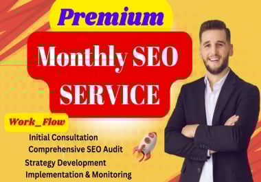 Premium Complete Monthly SEO Service Result in 15 days