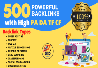 Your website will rank higher on Google when you have high quality backlinks