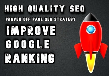 I will do off page white hat monthly SEO backlinks service package for google ranking