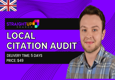 Local Citation Audit Analysis & Report