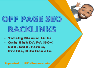 Off Page SEO Backlinks - Manual Link Building