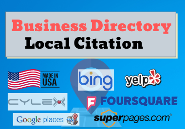 I will provide list your business to top USA 30 local directories