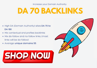 PR9 - DA High quality backlink Domain Authority 70+