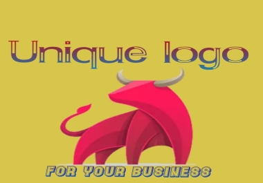 I am a professional logo designer 3D and unique logo