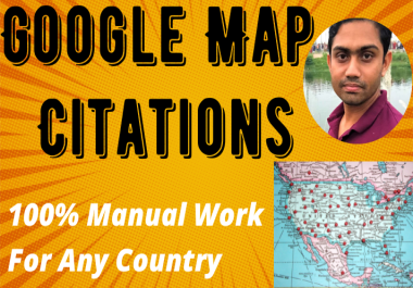I will create 500 google map citations