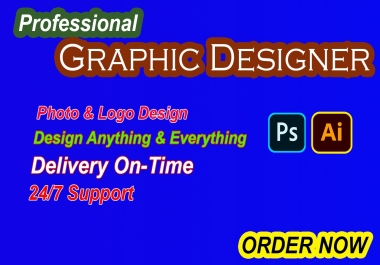 I will do any design outstanding graphics or logo for your business and personal use