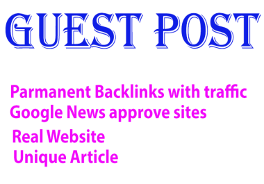 Write and Publish 12 Guest Post and 30 Mix Mackinks DA 50+ high authority low spam score