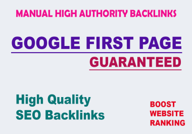 I Will Do Rank Your Website On Google Within 3 To 4 Weeks With Off Page SEO Backlinks