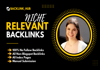 Manually build 40 Niche Relevant No follow Blog Comment Backlinks with Actual Page
