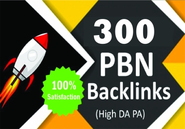 300 PBN Unique Domains DA50+links index sites dofollow homepage Backlinks