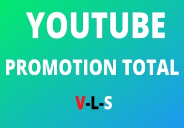 Youtube Account Promotion Via worldwide Real Users Active And Permanent