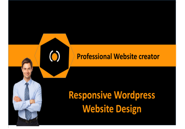I will design a responsive wordpress website with divi theme for you