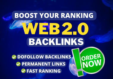 I will create 30 web 2.0 seo dofollow backlinks with unique content
