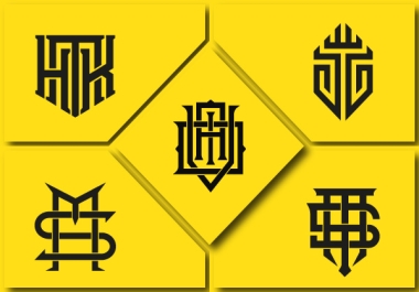 design monogram or initial letter logo for you