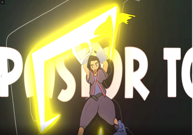 I will create an amazing youtube intro or logo animation for you