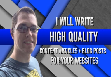 I will be your SEO article writer or blog content write