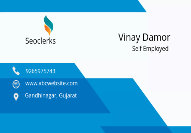 I will create attractive Business Card
