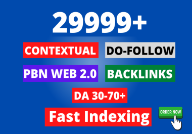 30000+ PBN Backlinks homepage web 2.0 in your website