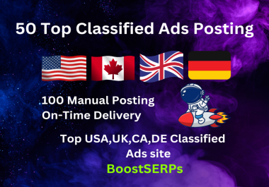 I will Build Ads posting on top sites for Traffic and Sales