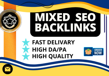 I will make 100 da60 blend significant position backlinks