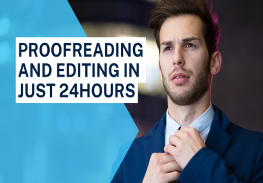 I will proofread and edit all content in English for you to put you at the top