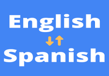 I will translate english to spanish 700 Words best translation service