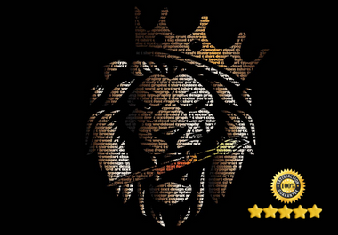 I will create word cloud art vector portrait and typography trendy t shirt design