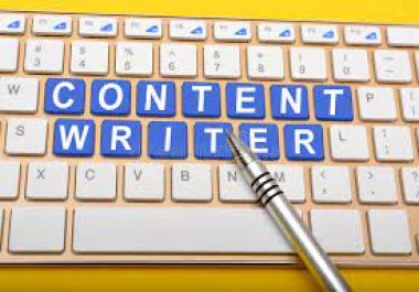 I will create well- researched and plagiarism free 1000+ words articles and website contents